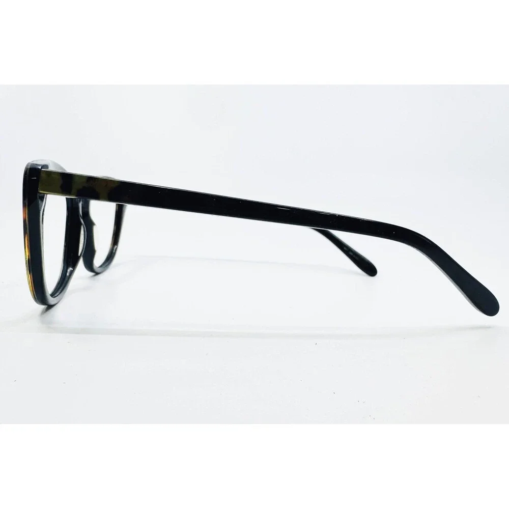 Vera Wang Eyeglass Frames Womens Black Tortoise Cat Eye V907 YT 54-18-140